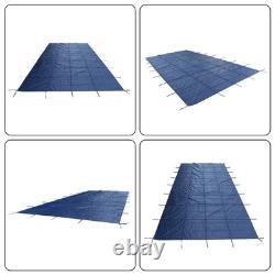 18x34 FT Pool Safety Cover Rectangular Inground Swimming Pool Cover for 16x32 FT
