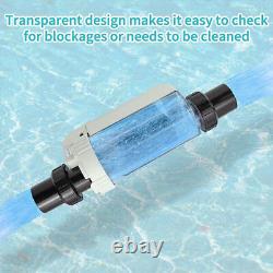 1Set Salt Chlorine Generator & Adapter for Inground Swimming Pool for 26k Gallon