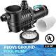 2.0 Hp 6800 Gph In/above Ground Swimming Pool Pump Dual Voltage Ul Cet Certified