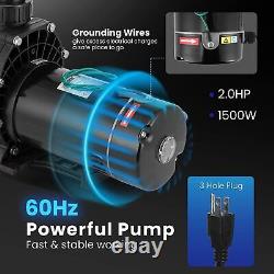 2.0 HP 6800 GPH In/Above Ground Swimming Pool Pump Dual Voltage UL CET Certified