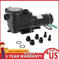 2.0 HP Swimming Pool Pump In/Above Ground Pump 1500W with Strainer Filter Basket