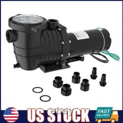 2.0 HP Swimming Pool Pump In/Above Ground Pump 1500W with Strainer Filter Basket