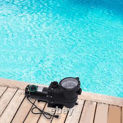 2.0HP 1500W Inground Above Ground Swimming Pool Water Pump + Strainer Durable