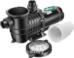 2.0HP 1500W Inground Above Ground Swimming Pool Water Pump + Strainer Durable