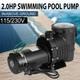 2.0hp Hayward Swimming Pool Pump In/above Ground With Motor Strainer Filter Basket