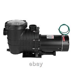 2.0HP In/Above Ground Swimming Pool 1.5 & 2.0'' Inlet Energy Saving withStrainer