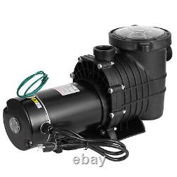 2.0HP In/Above Ground Swimming Pool 1.5 & 2.0'' Inlet Energy Saving withStrainer