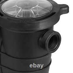 2.0HP In/Above Ground Swimming Pool 1.5 & 2.0'' Inlet Energy Saving withStrainer