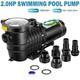 2.0hp Pool Pump 6800gph Self-priming 115v/230v For Above Ground & Inground Pools