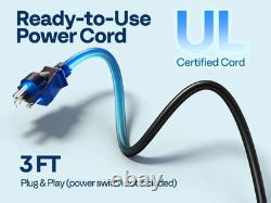 2.0HP Pool Pump 6800GPH Self-Priming 115V/230V for Above Ground & Inground Pools