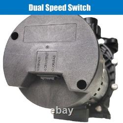2 1/2HP 2 Speed Inground Swimming Spa Pool Pump 9000/4140 GPH Motor 2 NPT 230V