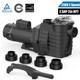 2 1/2hp Dual Speed Inground Swimming Spa Pool Pump 4140/9000gph 2 Thread Npt