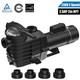 2.5 Hp 2 Speed Inground Swimming Spa Pool Pump 9000/4140 Gph 2 Npt 220-240v