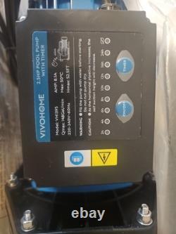 2.5 HP 8880 GPH Self Primming Swimming Pool Pump with Timer