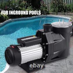 2.5HP 110V Swimming Pool Pump In/Above Ground with Motor Strainer Filter Basket
