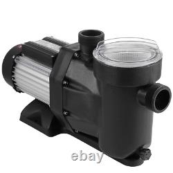 2.5HP 110V Swimming Pool Pump In/Above Ground with Motor Strainer Filter Basket