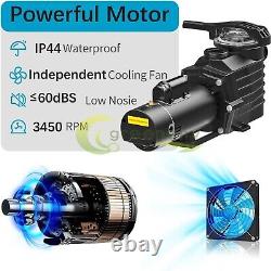 2.5HP INGROUND Swimming POOL PUMP MOTOR with Strainer 2 thread NPT for Hayward