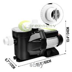 2.5HP In/Above Ground Swimming Pool Sand Filter Pump Motor Strainer for Hayward