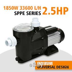 2.5HP In Ground Swimming Pool Pump Motor High-Flo Self-Priming Commercial 110V