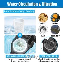 2.5HP Inground Swimming Spa Pool Pump 4140/9000GPH Dual Speed Motor 2 NPT 220V