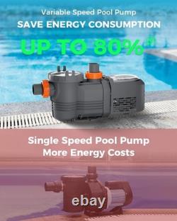 2.5HP Variable Speed Swimming Pool Pump