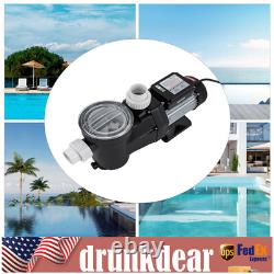 2 HP In/Above Ground Pool Pump 1500W Self Primming Swimming Pool Pump with Timer