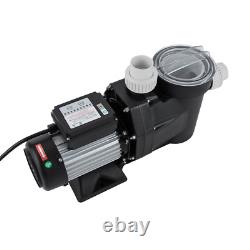 2 HP In/Above Ground Pool Pump 1500W Self Primming Swimming Pool Pump with Timer