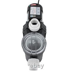 2 HP In/Above Ground Pool Pump 1500W Self Primming Swimming Pool Pump with Timer