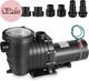 2 Hp Pool Pump 6800 Gph Self Priming In/above Ground Swimming Pool Pump 110v/220