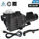 2 Hp Swimming Pool Pump Inground 85' Hmax 6500gph 2'' Npt 110-240v For Hayward