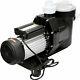 2 Hp Swimming Pool Pump Motor Hayward 110v In/above Ground Strainer Withul