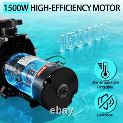 2 HP Swimming Pool Pump for Hayward, In-Ground Replacement & Strainer Basket