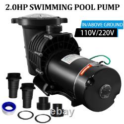 2 HP Swimming Pool Pump for Hayward, In-Ground Replacement & Strainer Basket