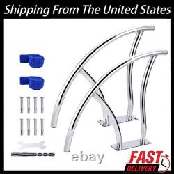 2 Pack 30x30 Inground Swimming Pool Handrail Stainless Steel Pool Grab Rails 2 Pack 30x30 Inground Swimming Pool Handrail Stainless Steel Pool Grab Rails