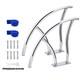 2 Pack 30x30 Inground Swimming Pool Handrail Stainless Steel Pool Grab Rails