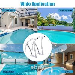2 Pack 30x30 Inground Swimming Pool Handrail Stainless Steel Pool Grab Rails