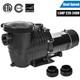 2 Speed 1 1/2hp Above/inground Swimming Pool Pump Motor 90/42gpm 69ft Hmax 230v