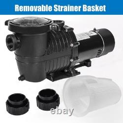 2 Speed 1 1/2HP Above/Inground Swimming Pool Pump Motor 90/42GPM 69FT Hmax 230V