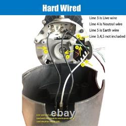 2 Speed 1 1/2HP Above/Inground Swimming Pool Pump Motor 90/42GPM 69FT Hmax 230V