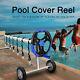 20 Feet Pool Solar Cover Inground Swimming Pool Cover Blanket Reel Roller New Us