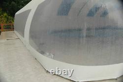20' x 34' USA-MADE Swimming Pool Safety Cover Dome Enclosure Water Hydro Therapy