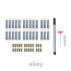 20' x 38' Inground Pool Safety Cover Winter Pool Cover For 18 x 36 ft Blue Mesh