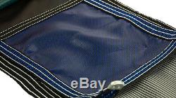 20'x40' Inground Rectangle Swimming Pool Winter Safety Cover Blue Mesh 12 Year