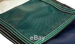 20'x40' Inground Rectangle Swimming Pool Winter Safety Cover Green Mesh 12 Year