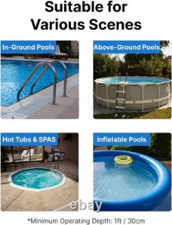 2026 Update for Motor, L2 Pool Vacuum for above Ground & Inground Pools, Recharg