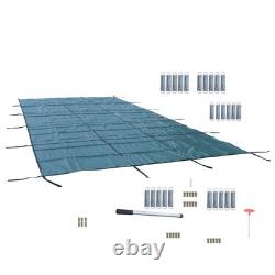 20x38 ft Pool Safety Cover Inground Swimming Pool Cover For 18x36 ft Rectangular