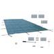 20x38 Ft Pool Safety Cover Inground Swimming Pool Cover For 18x36 Ft Rectangular