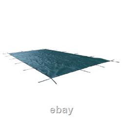 20x38 ft Pool Safety Cover Rectangular Inground Swimming Pool Cover For 18x36 ft