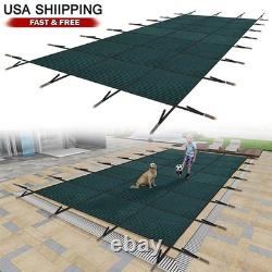20x40 ft Pool Safety Cover Rectangular Inground Swimming Pool Cover For 18x38 ft