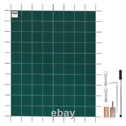 20x42 ft Swimming Pool Child Safe Mesh Cover Rectangle Inground Winter
